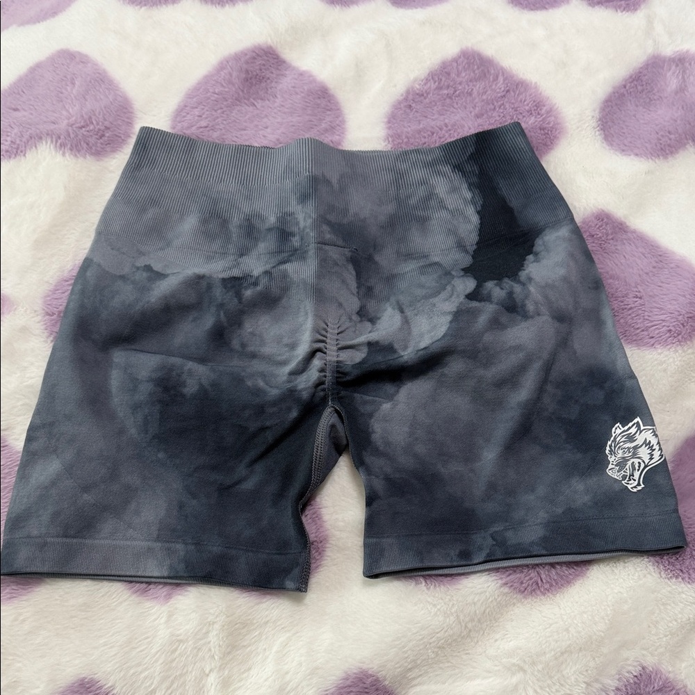 Darc Sport Black and Gray Athletic Shorts - Picture 2 of 4